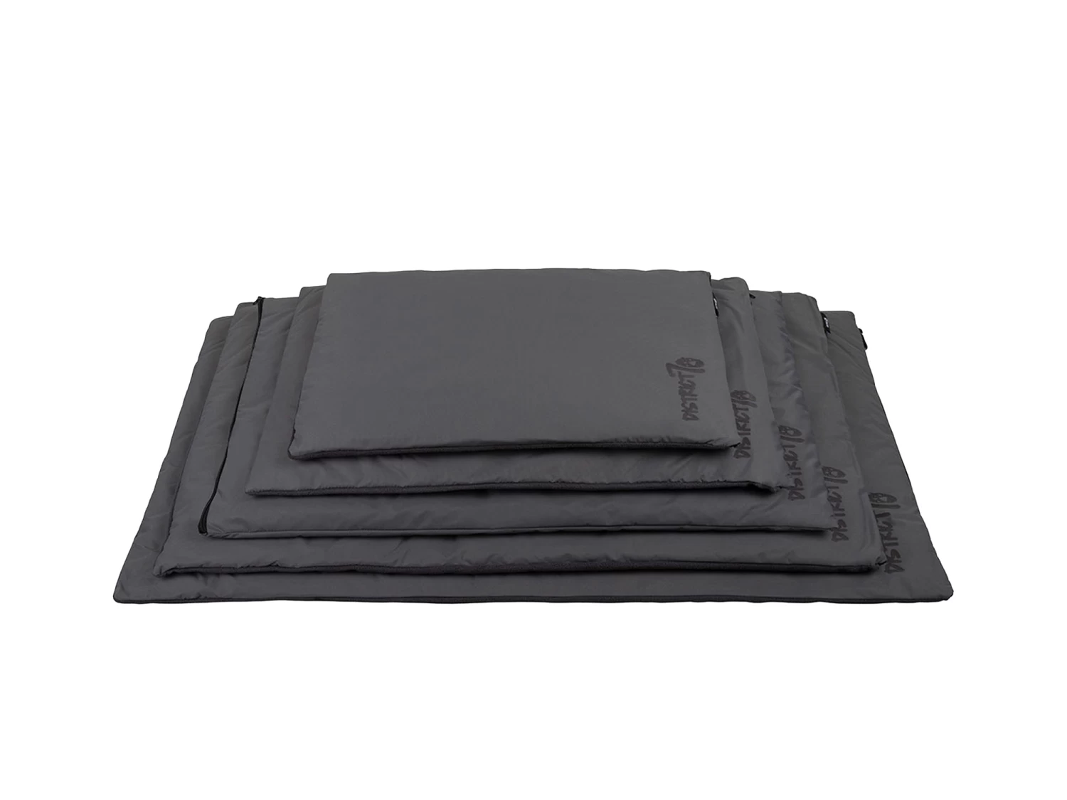 District 70 Lodge Crate Mat Hundekissen Dunkelgrau