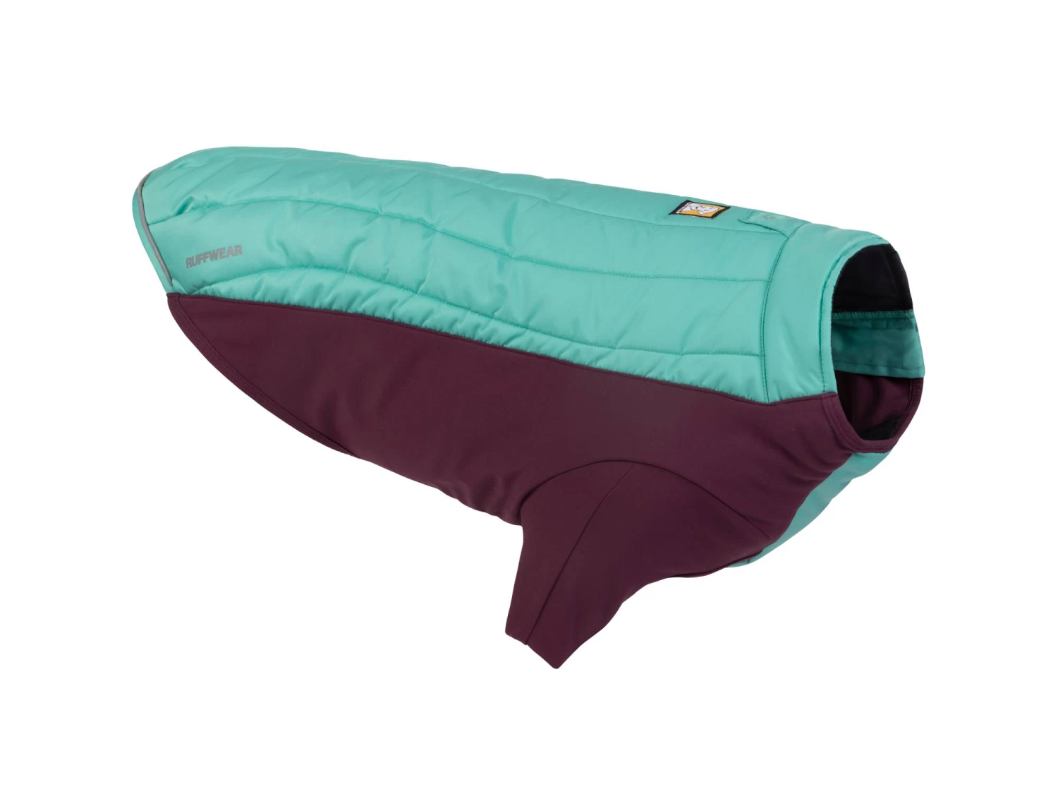Ruffwear Powder Hound™ Winterjacke Für Hunde Aurora Teal – Bild 2