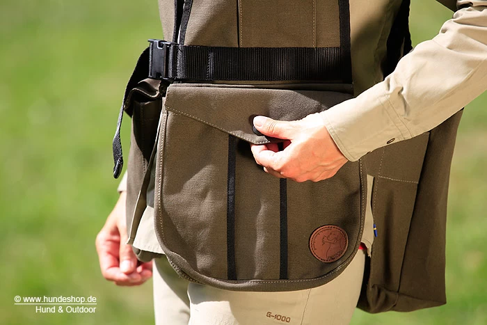 Profi Dummyweste Hunter Canvas Khaki – Bild 3