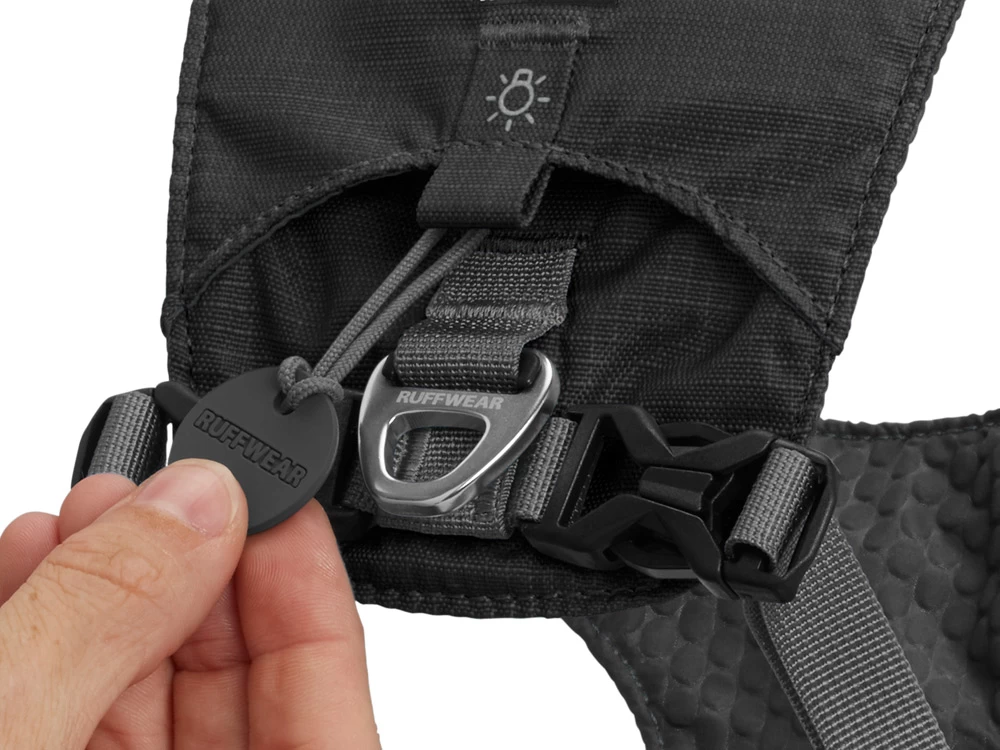 Ruffwear Hi & Light™ Hundegeschirr Twilight Gray – Bild 3