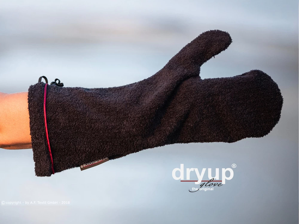 Dryup Glove Frotteehandschuh Mit Armschutz – Bild 3