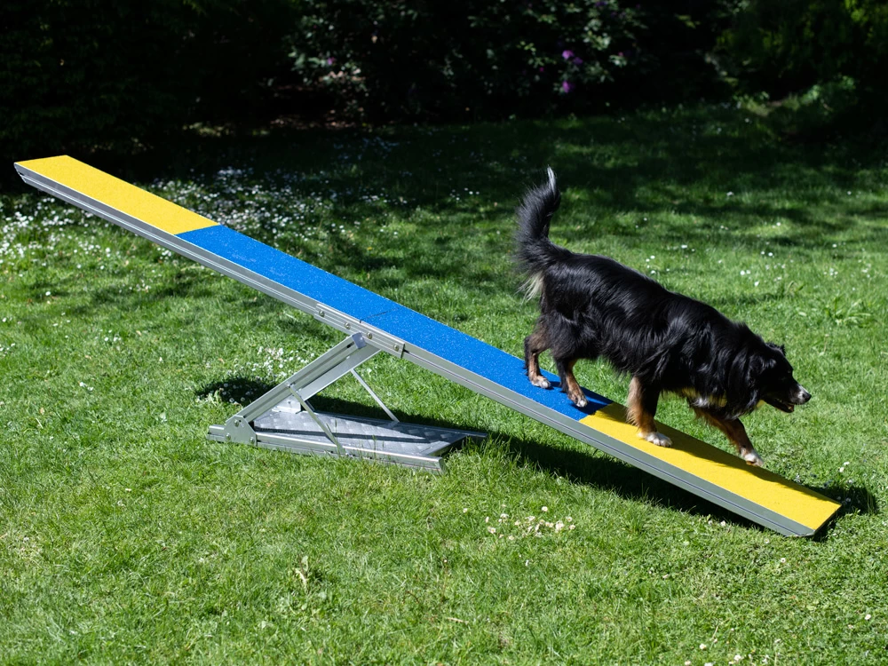 Hunde Profi ALU Agility Turnier Wippe FCI Konform – Bild 2