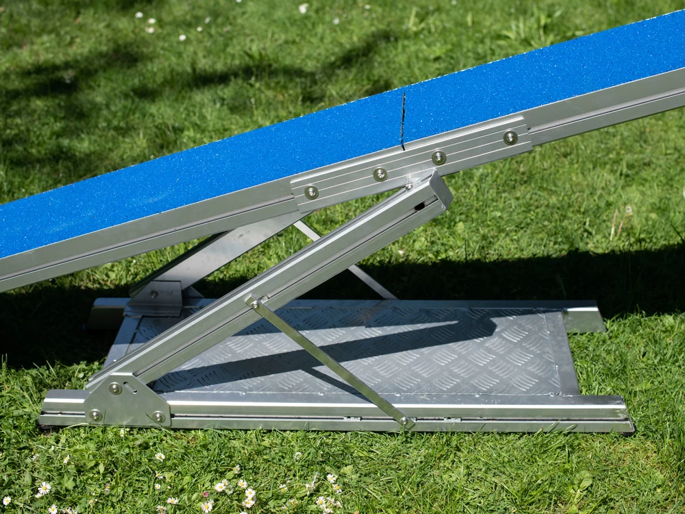 Hunde Profi ALU Agility Turnier Wippe FCI Konform – Bild 3