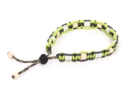 HundeNerd® GuteVibes EM-Halsband Zirbenholz Lime
