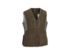 Pinewood® Dog Sports 2.0 Damen Weste Wildlederbraun/olive
