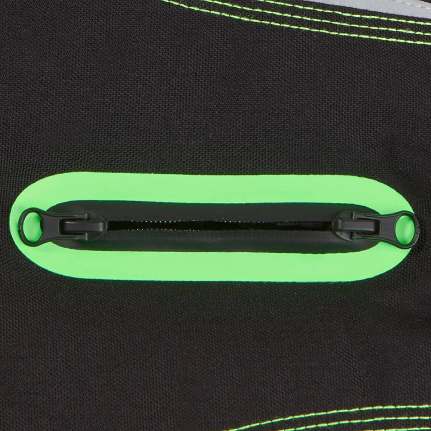 Wolters Regenjacke Xtra Strong Schwarz/neon Grün – Bild 2