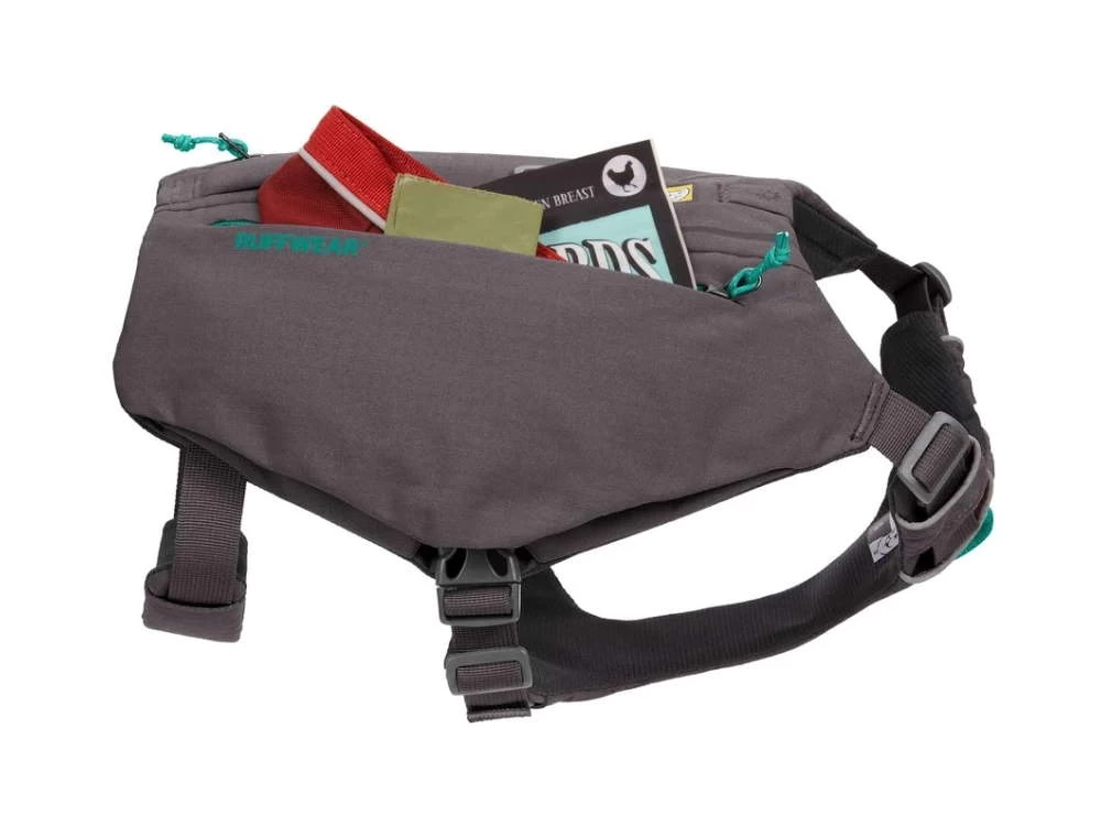 Ruffwear Switchbak Hundegeschirr Mit Taschen Granite Gray – Bild 3