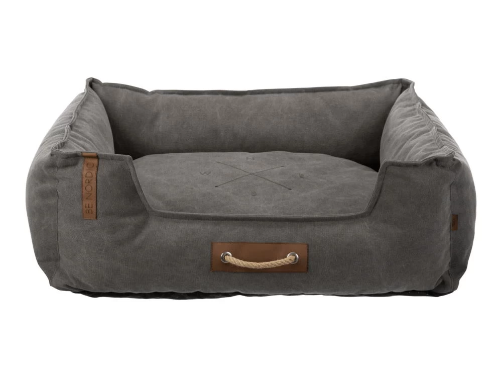 BE NORDIC Hundebett Föhr Dunkelgrau
