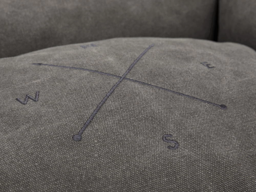 BE NORDIC Hundebett Föhr Dunkelgrau – Bild 3