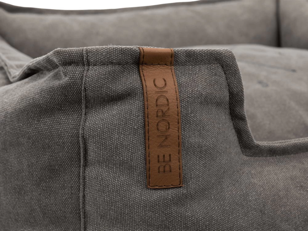 BE NORDIC Hundebett Föhr Dunkelgrau – Bild 4