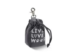 Wolters Happy Treat Bag Leckerliebeutel Dunkelgrau