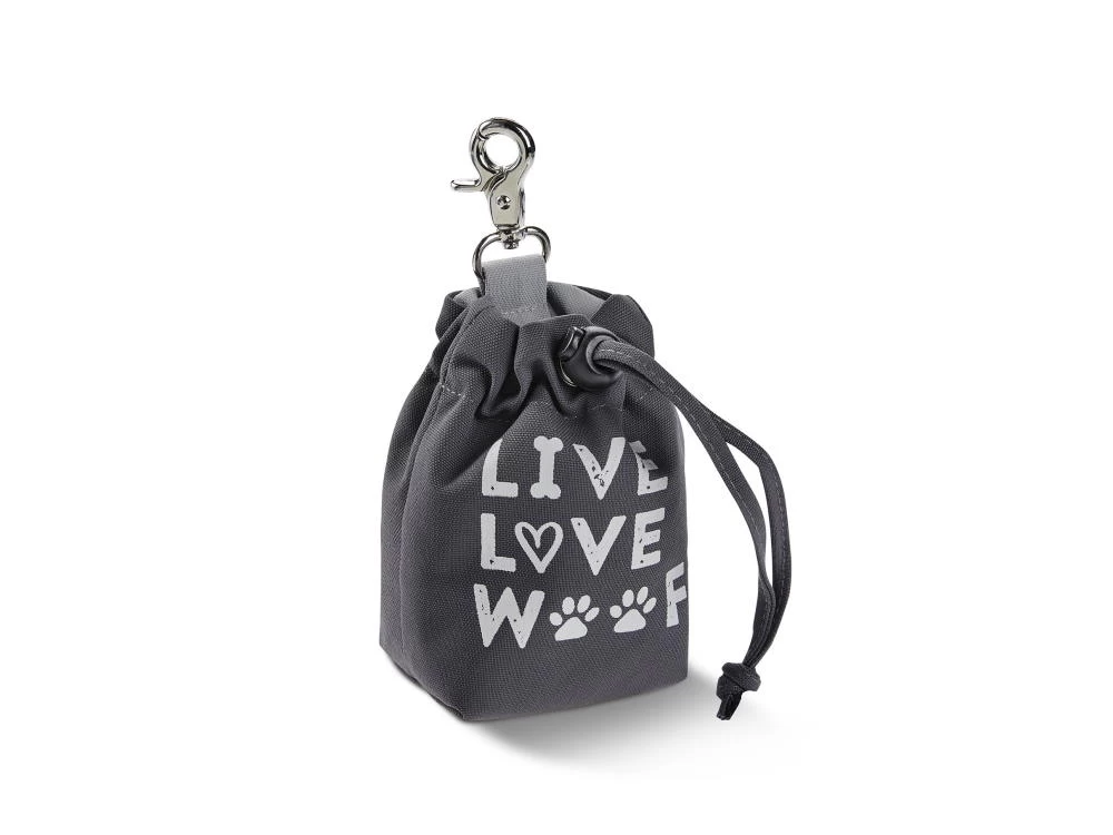 Wolters Happy Treat Bag Leckerliebeutel Dunkelgrau
