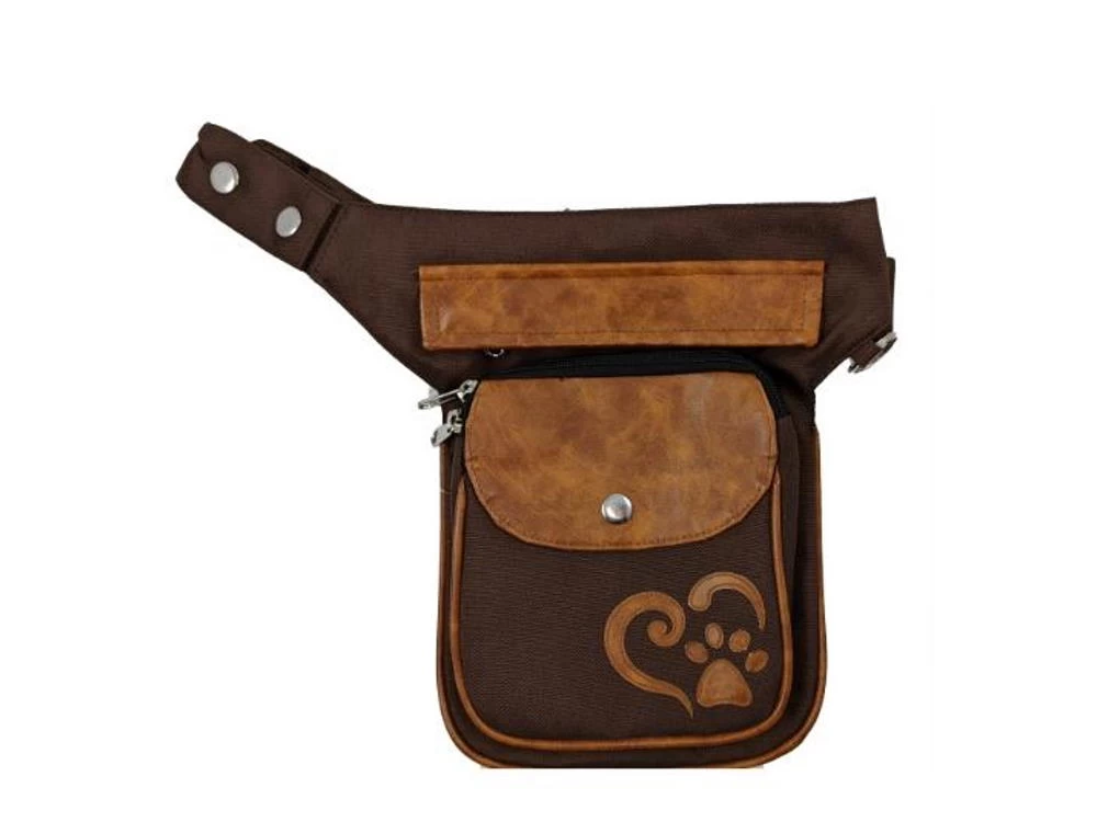 Nijens Leckerlietasche Hannover HS Pfote & Herz 7107 Braun