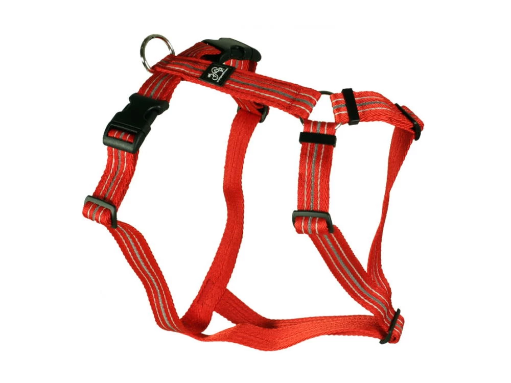 Feltmann Kreuzgeschirr Hundegeschirr Standard Reflex Rot