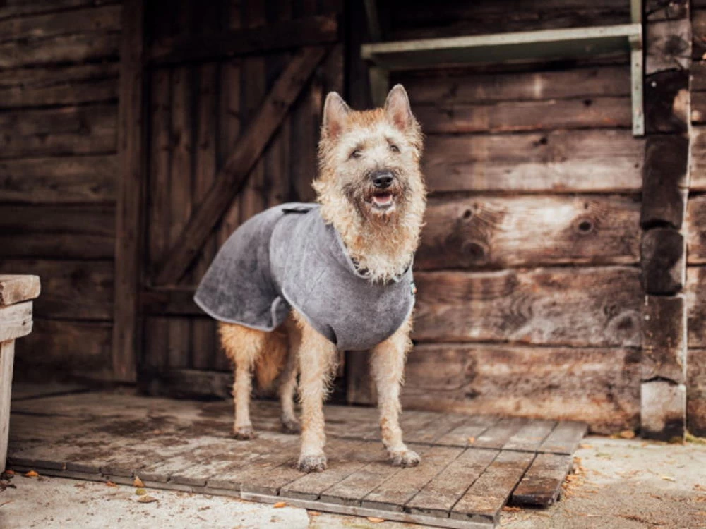 Rukka Pets Micro Hundebademantel Light Graphite â Bild 3