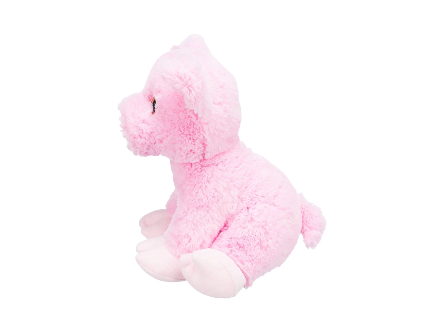 Trixie Be Eco Hundespielzeug Plüschtier Schweinchen Edison – Bild 2