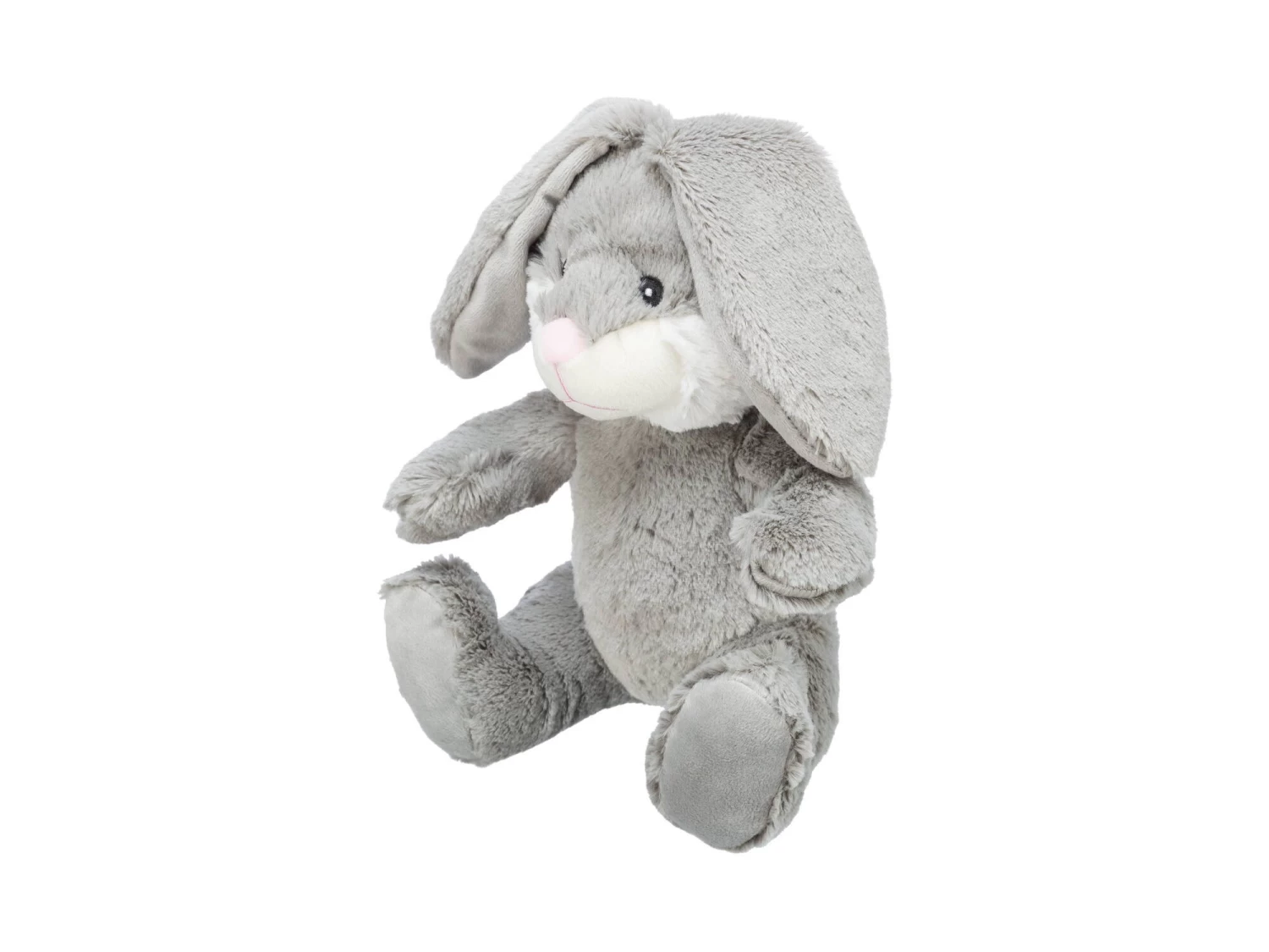 Trixie Be Eco Hundespielzeug Plüschtier Hase Evan – Bild 2