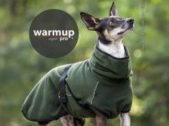 Warmup Cape Pro Hundemantel & Bademantel Pine Green